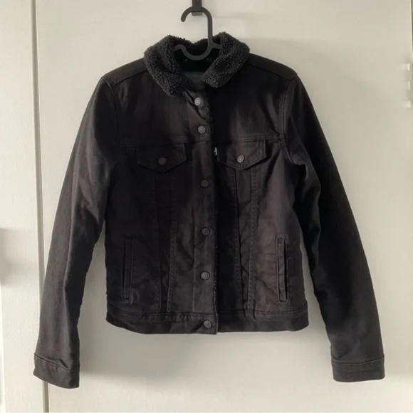 Levi’s Sherpa Lined Denim Jacket - Picture 1 of 3
